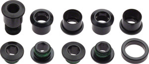 SRAM Red 22 Chainring Bolt Set, Fits Force 22 and Rival 22 5 bolts, 4 nuts, 1 spacer SRAM Red 22 Chainring Bolt Set, Fits Force 22 and Rival 22 5 bolts, 4 nuts, 1 spacer