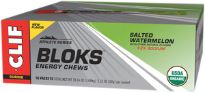 Clif Shot Bloks: Salted Watermelon, Box of 18 Clif Shot Bloks: Salted Watermelon, Box of 18