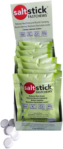 Saltstick Fastchews Chewable Electrolyte tablets POP: Box of 12 Packets, Lemon-Lime Saltstick Fastchews Chewable Electrolyte tablets POP: Box of 12 Packets, Lemon-Lime