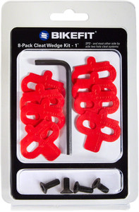 BikeFit Cleat Wedge - MTB/SPD, 1 Degree, 8-Pack BikeFit Cleat Wedge - MTB/SPD, 1 Degree, 8-Pack