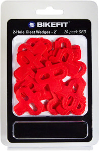 BikeFit Cleat Wedge - MTB/SPD, 2 Degree, 20-Pack BikeFit Cleat Wedge - MTB/SPD, 2 Degree, 20-Pack