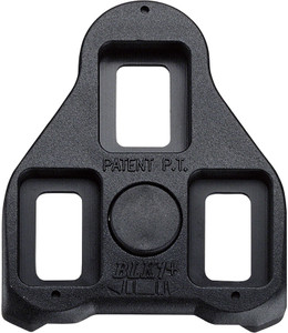 Exustar BLK 1 Look Delta Cleats, Fixed Black Exustar BLK 1 Look Delta Cleats, Fixed Black