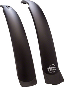 Planet Bike Clip-on ATB Fenders Black Planet Bike Clip-on ATB Fenders Black
