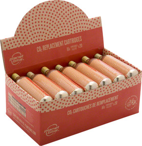 Planet Bike 16g Threaded CO2 Cartridges: Box of 20 Planet Bike 16g Threaded CO2 Cartridges: Box of 20