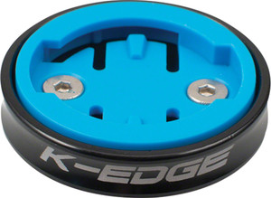 K-EDGE Wahoo Gravity Stem Cap Mount for Wahoo Bolt and Wahoo ELEMNT computers: Black