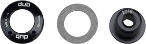 SRAM/ Truvativ DUB M18 Crank Bolt and M30 Self-Extracting Cap, Black SRAM/ Truvativ DUB M18 Crank Bolt and M30 Self-Extracting Cap, Black