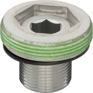 SRAM/Truvativ GXP M15 Crank Bolt and M26 Cap Silver SRAM/Truvativ GXP M15 Crank Bolt and M26 Cap Silver