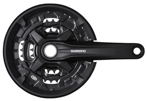 Shimano Altus FC-MT210-3 Crankset - 170mm, 9-Speed, 40/30/22t, Black Shimano Altus FC-MT210-3 Crankset - 170mm, 9-Speed, 40/30/22t, Black