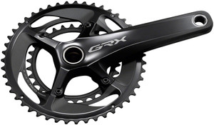 Shimano GRX FC-RX810-2 Crankset - 170mm, 11-Speed, 48/31t, 110/80 BCD, Hollowtech II Spindle Interface, Black Shimano GRX FC-RX810-2 Crankset - 170mm, 11-Speed, 48/31t, 110/80 BCD, Hollowtech II Spindle Interface, Black