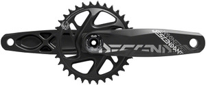 TruVativ Descendant All Downhill Crankset - 165mm, 10/11-Speed, 34t, Direct Mount, DUB Spindle Interface, Black, B1 TruVativ Descendant All Downhill Crankset - 165mm, 10/11-Speed, 34t, Direct Mount, DUB Spindle Interface, Black, B1