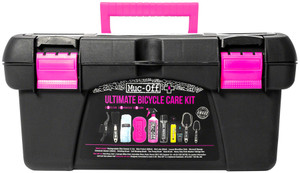 Muc-Off Ultimate Bicycle Cleaning Kit: Toolbox with 10 Pieces Muc-Off Ultimate Bicycle Cleaning Kit: Toolbox with 10 Pieces