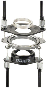 Odyssey Gyro G3 1-1/8" Detangler Black Odyssey Gyro G3 1-1/8" Detangler Black