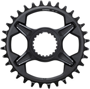 Shimano XT SM-CRM85 30t 1x Chainring for M8100 and M8130 Cranks, Black Shimano XT SM-CRM85 30t 1x Chainring for M8100 and M8130 Cranks, Black