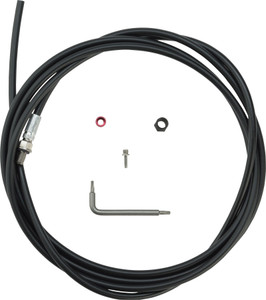 Avid Elixir Hydraulic Line Kit, Fits Elixir 5, R, CR, X0, CR, Mag, 2012+ XX, Trail, 2 Meters, Black Avid Elixir Hydraulic Line Kit, Fits Elixir 5, R, CR, X0, CR, Mag, 2012+ XX, Trail, 2 Meters, Black