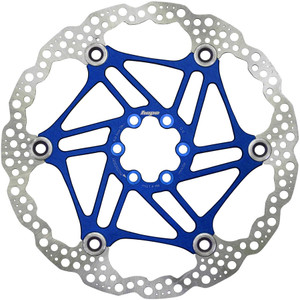 Hope Floating Disc Brake Rotor - 200mm, 6-Bolt, Blue Hope Floating Disc Brake Rotor - 200mm, 6-Bolt, Blue