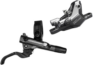 Shimano Deore BL-M6100/BR-M6100 Disc Brake and Lever - Rear, Hydraulic, Resin Pads, Gray Shimano Deore BL-M6100/BR-M6100 Disc Brake and Lever - Rear, Hydraulic, Resin Pads, Gray