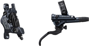 Shimano SLX BL-M7100/BR-M7120 Disc Brake and Lever - Rear, Hydraulic, Post Mount, 4-Piston, Black Shimano SLX BL-M7100/BR-M7120 Disc Brake and Lever - Rear, Hydraulic, Post Mount, 4-Piston, Black