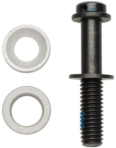 Shimano 30.5mm Disc Brake Caliper Fixing Bolt with Adjusting Washer Shimano 30.5mm Disc Brake Caliper Fixing Bolt with Adjusting Washer