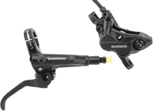 Shimano Deore BL-MT501/BR-MT520 Disc Brake and Lever - Rear, Hydraulic, Post Mount, Black Shimano Deore BL-MT501/BR-MT520 Disc Brake and Lever - Rear, Hydraulic, Post Mount, Black