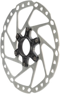 Shimano GRX SM-RT64-M Disc Brake Rotor with External Lockring - 180mm, Center Lock, Silver