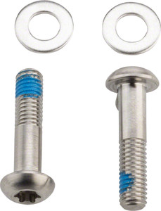 SRAM Flat Mount Disc Caliper Bracket Bolts 32mm Stainless Steel SRAM Flat Mount Disc Caliper Bracket Bolts 32mm Stainless Steel