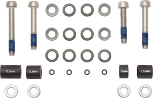 Avid/ SRAM 20mm Post Mount Disc Brake Adaptor, Fits 180mm Front and 160mm Rear Rotors Avid/ SRAM 20mm Post Mount Disc Brake Adaptor, Fits 180mm Front and 160mm Rear Rotors