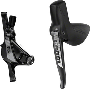 SRAM Rival 1 Disc Brake and Lever - Front, Hydraulic, Post Mount, Black, A1 SRAM Rival 1 Disc Brake and Lever - Front, Hydraulic, Post Mount, Black, A1