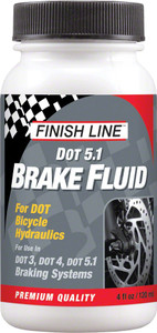 Finish Line DOT 5.1 Brake Fluid, 4oz Finish Line DOT 5.1 Brake Fluid, 4oz