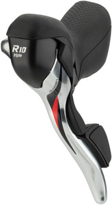 microSHIFT R10 Left Drop Bar Shift Lever, Triple, Shimano Compatible, Silver microSHIFT R10 Left Drop Bar Shift Lever, Triple, Shimano Compatible, Silver