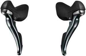 Shimano Tiagra ST-4700 2x10-Speed Shift/Brake Lever Set, Black Shimano Tiagra ST-4700 2x10-Speed Shift/Brake Lever Set, Black