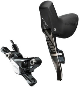 SRAM Force 22 Left Front Road Hydraulic Disc Brake and DoubleTap Lever, 950mm Hose, Rotor Sold Separately SRAM Force 22 Left Front Road Hydraulic Disc Brake and DoubleTap Lever, 950mm Hose, Rotor Sold Separately