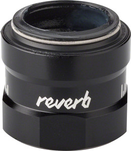 RockShox Reverb / Reverb Stealth Top Cap, Dust Wiper, and Bushing Assembly Kit, Black, B1 RockShox Reverb / Reverb Stealth Top Cap, Dust Wiper, and Bushing Assembly Kit, Black, B1
