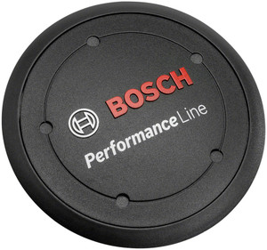 Bosch Kit Logo Cover-Performance Line, Black, includes spacer ring If design cover is not fitted