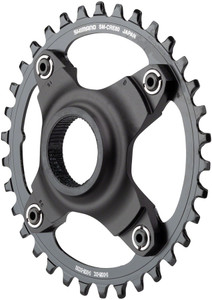 Shimano STEPS SM-CRE80-B Chainring without Chainguide, 53mm Boost Chainline, 34t Shimano STEPS SM-CRE80-B Chainring without Chainguide, 53mm Boost Chainline, 34t
