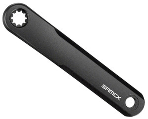 Samox E3 BO Crank Arm Set - 160mm, Bosch GEN 3 (BNI Spindle), 5mm offset, Black Samox E3 BO Crank Arm Set - 160mm, Bosch GEN 3 (BNI Spindle), 5mm offset, Black