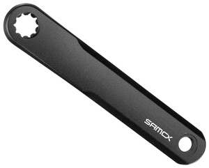 Samox E3 BO Crank Arm Set - 165mm, Bosch GEN 2/ Yamaha (ISIS Spindle), 15mm offset, Black Samox E3 BO Crank Arm Set - 165mm, Bosch GEN 2/ Yamaha (ISIS Spindle), 15mm offset, Black