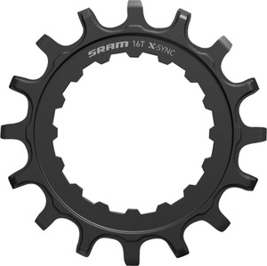 SRAM X-Sync EX1 Sprocket Chainring for Bosch Motors 16T Straight Steel SRAM X-Sync EX1 Sprocket Chainring for Bosch Motors 16T Straight Steel