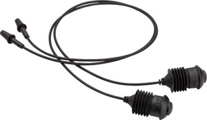 SRAM eTap Clic Bar-End Shift Buttons with 650mm Wires Black, Pair SRAM eTap Clic Bar-End Shift Buttons with 650mm Wires Black, Pair