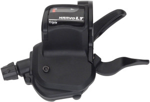 microSHIFT MarvoLT Left Trigger Shifter, Triple, Steel Lever, Optical Gear Indicator, Shimano Compatible microSHIFT MarvoLT Left Trigger Shifter, Triple, Steel Lever, Optical Gear Indicator, Shimano Compatible