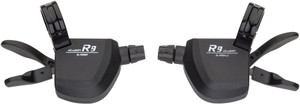 microSHIFT R9 Trigger Shifter Set, 9-Speed Road, Double, Shimano Compatible microSHIFT R9 Trigger Shifter Set, 9-Speed Road, Double, Shimano Compatible