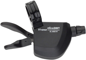 microSHIFT XLE Right Trigger Shifter, 11-Speed Mountain, Shimano DynaSys Compatible microSHIFT XLE Right Trigger Shifter, 11-Speed Mountain, Shimano DynaSys Compatible