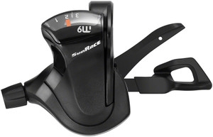 SunRace M903 Trigger Shifter - Left, 3-Speed, Black SunRace M903 Trigger Shifter - Left, 3-Speed, Black