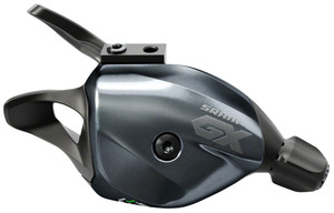 SRAM GX Eagle Trigger Shifter - Single Click, Rear, 12-Speed, Discrete Clamp, Lunar SRAM GX Eagle Trigger Shifter - Single Click, Rear, 12-Speed, Discrete Clamp, Lunar