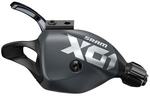 SRAM X01 Eagle Trigger Shifter - Rear, 12-Speed, Discrete Clamp, Lunar SRAM X01 Eagle Trigger Shifter - Rear, 12-Speed, Discrete Clamp, Lunar