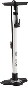 Planet Bike Comp 2.0 Floor Pump: White Planet Bike Comp 2.0 Floor Pump: White