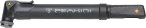 Topeak Peakini II Master Blaster Frame Pump: Black Topeak Peakini II Master Blaster Frame Pump: Black