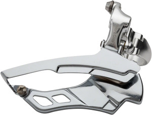 microSHIFT R10 Front Derailleur 10-Speed Triple, 50/39/30T, 31.8/34.9mm Band Clamp, Shimano Compatible, Black