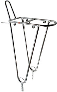 Velo Orange Constructeur Front Rack: Polished Stainless Steel Velo Orange Constructeur Front Rack: Polished Stainless Steel