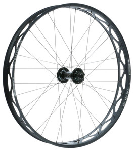 Sun Ringle Mulefut 80SL V2 Front Wheel - 26", 15 x 150mm, 6-Bolt, Black