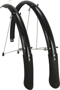 Planet Bike Cascadia 700c x 45 Fender Set: Black (700c x 25-35) Planet Bike Cascadia 700c x 45 Fender Set: Black (700c x 25-35)